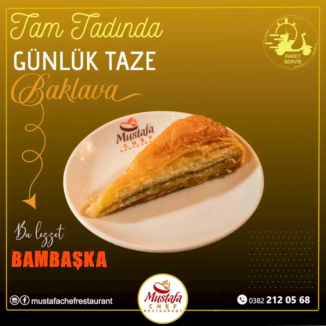 Havuç Dilim Baklava